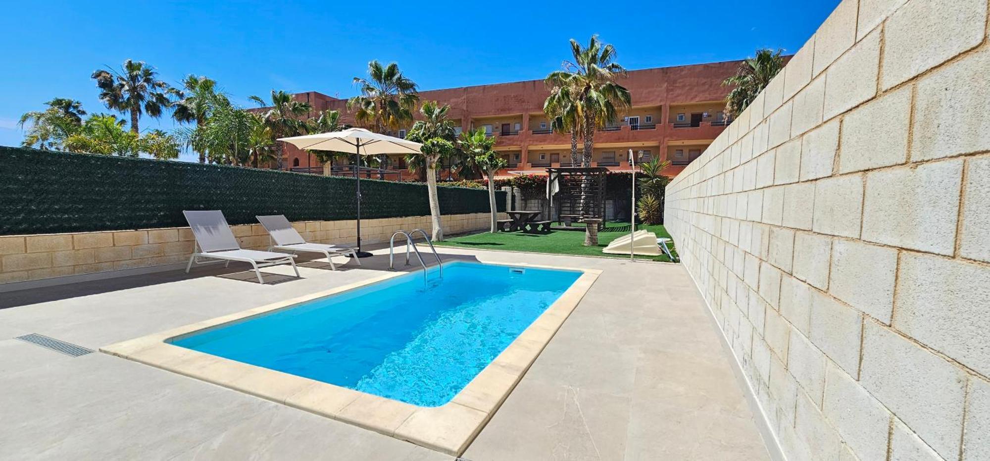 Homes Of Spain, Apartamentos Paraiso Vera Playa, Fatu Hiva, Bajo A Con Piscina Privada En Jardin Privado, Primera Linea De Playa, Wifi Exteriér fotografie