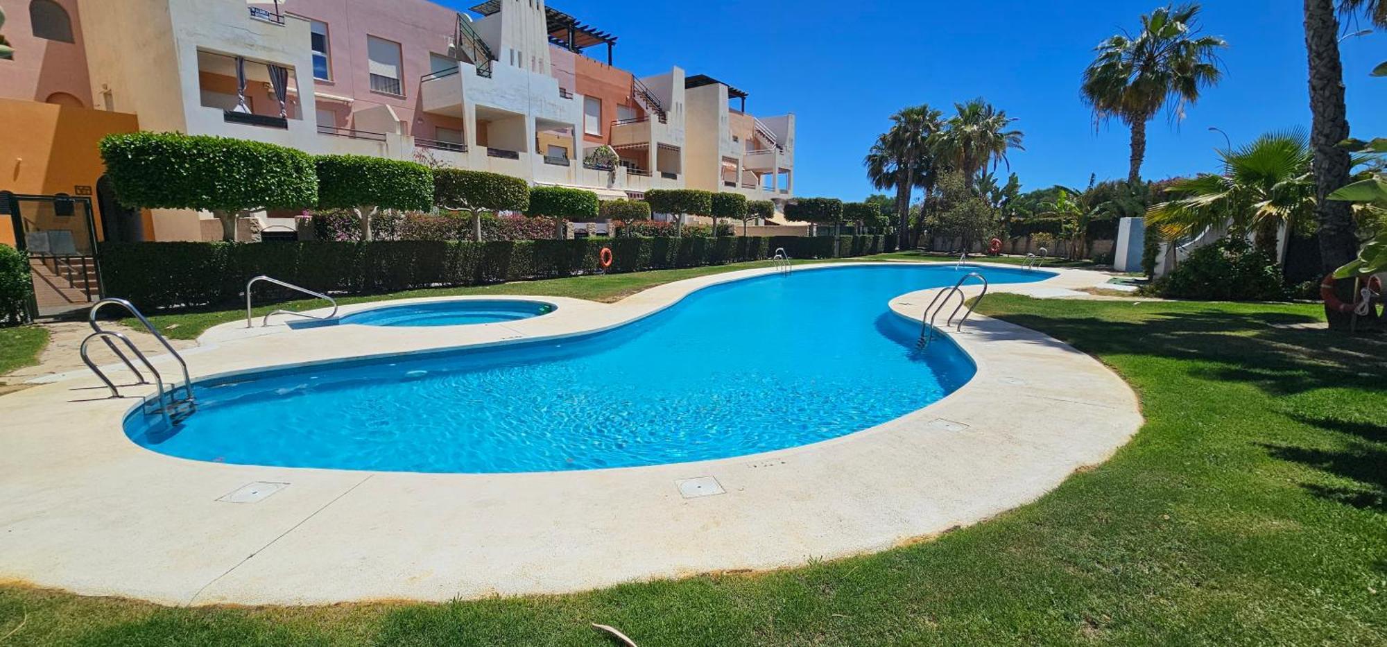 Homes Of Spain, Apartamentos Paraiso Vera Playa, Fatu Hiva, Bajo A Con Piscina Privada En Jardin Privado, Primera Linea De Playa, Wifi Exteriér fotografie