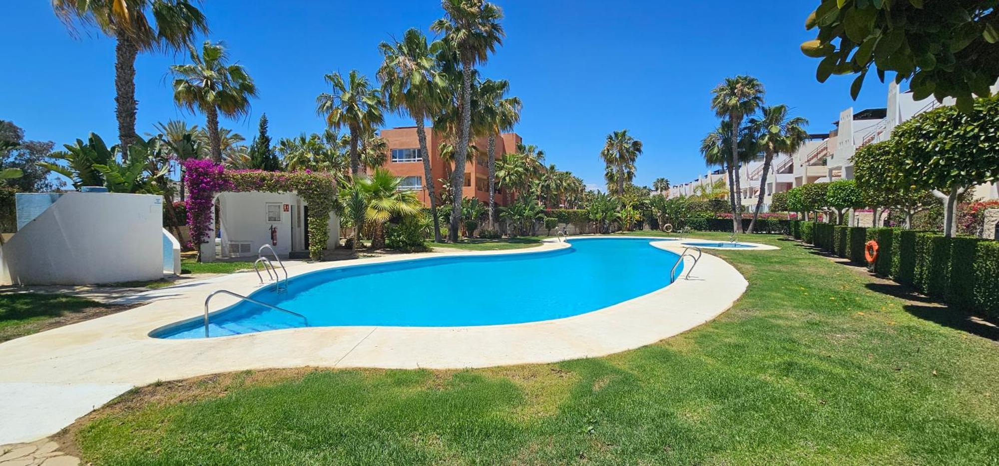Homes Of Spain, Apartamentos Paraiso Vera Playa, Fatu Hiva, Bajo A Con Piscina Privada En Jardin Privado, Primera Linea De Playa, Wifi Exteriér fotografie